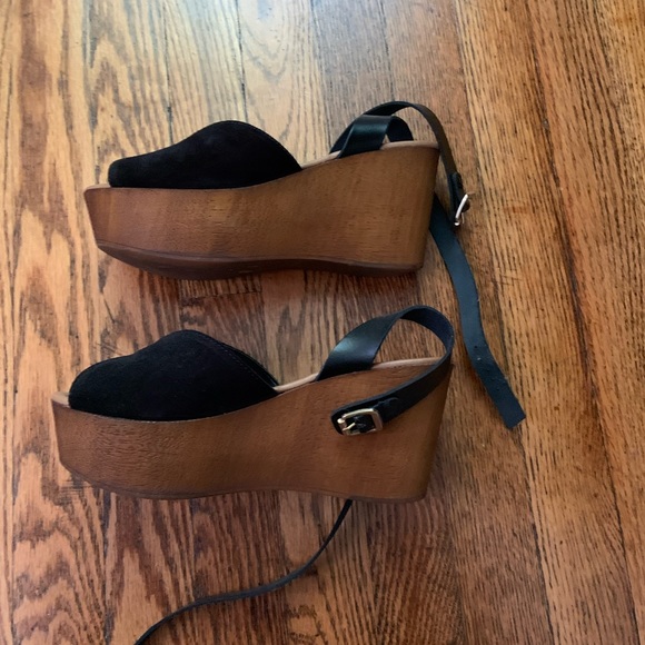 Free People On Holiday PlatForm Heels - Picture 8 of 15